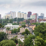 osiedla i bloki w Łodzi